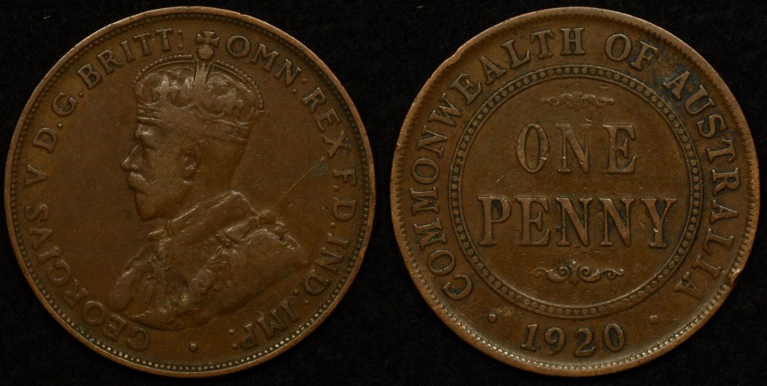 PCGS Graded Australian Pennies For Sale - The Purple Penny