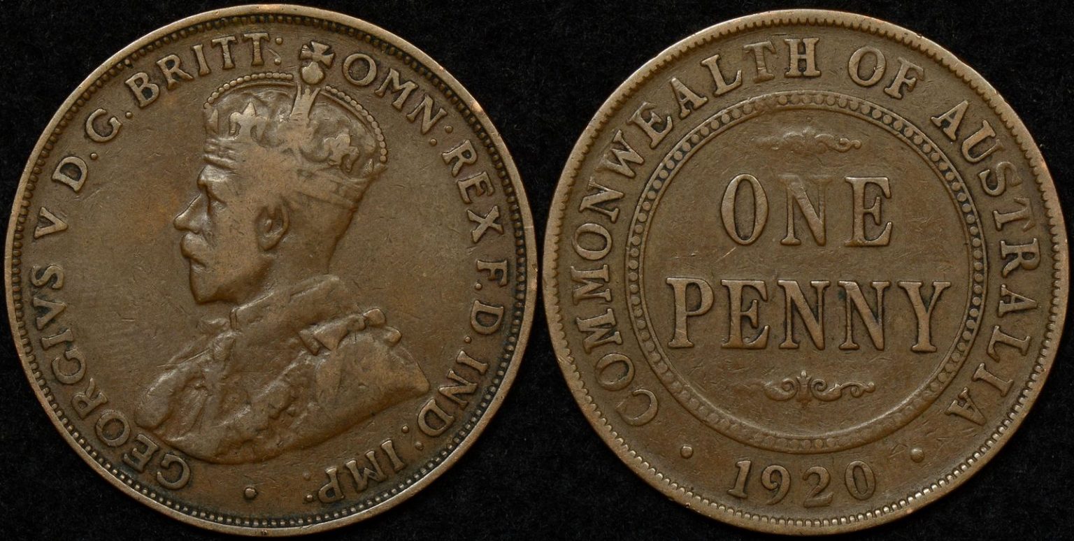 PCGS Graded Australian Pennies For Sale - The Purple Penny