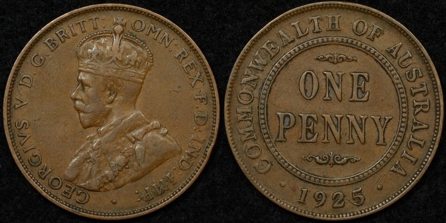 PCGS Graded Australian Pennies For Sale - The Purple Penny