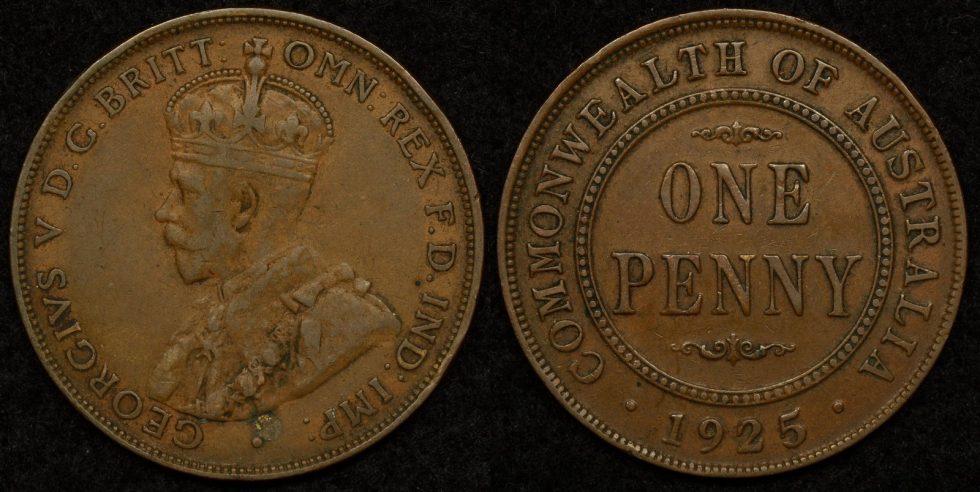 PCGS Graded Australian Pennies For Sale - The Purple Penny