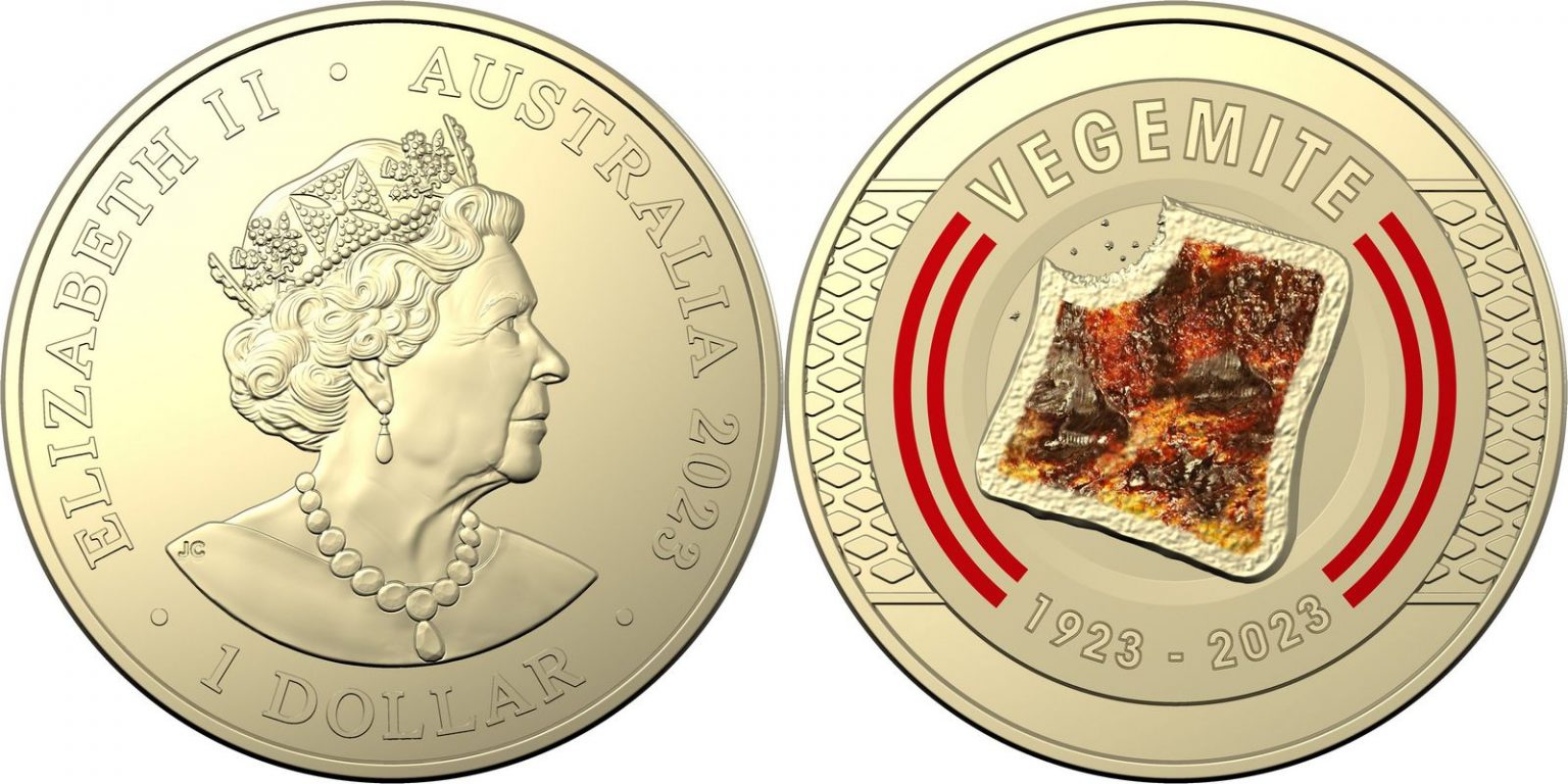 2023 Six Coin Uncirculated Year Set Centenary of Vegemite Coloured