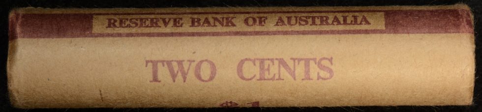 1976 2c Reserve Bank Roll - The Purple Penny